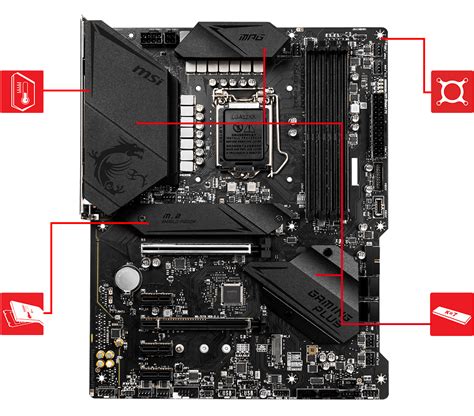 Msi Mpg Z490 Gaming Plus Atx Gaming Motherboard 10th Gen Intel Core