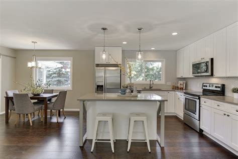 10th Avenue Home Remodel Transitional Kitchen Minneapolis By Trubuild Construction Llc