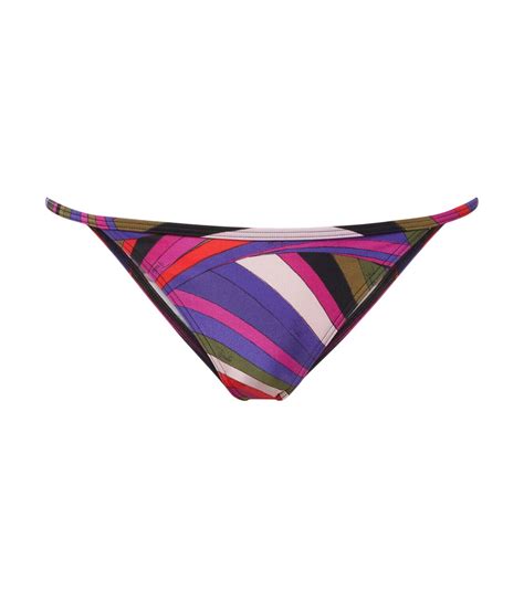 Pucci Iride Bikini Bottoms Emilio Pucci