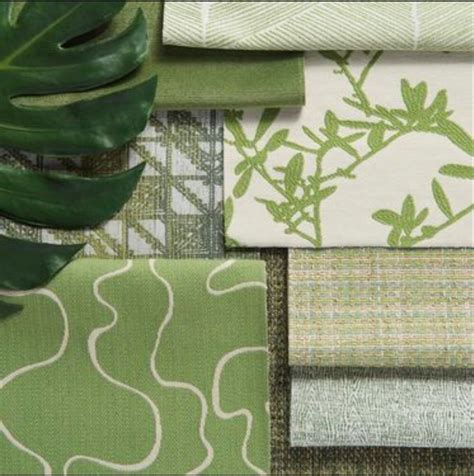 Green And White Fabric With Leaves Summer 2021 Textiles Inspiration