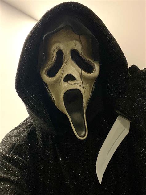 Aged Scream Billy Loomis Ghostface Mask Etsy