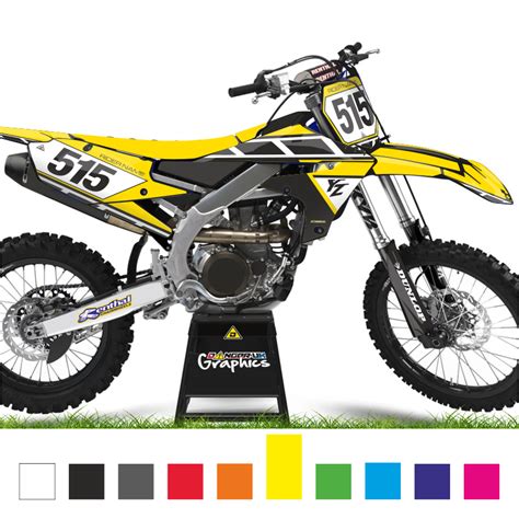 Mx Graphics Kit Yamaha Anniversary Mx Graphics Kits Mx Seat Covers Mx