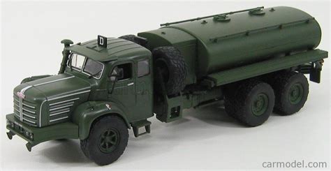 NOREV 690041 Scale 1 43 BERLIET GBO 15 6X4 HC CITERNE CODER MATT GREEN