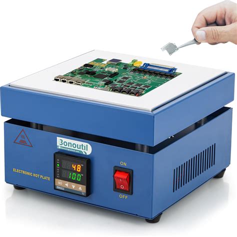 Bonoutil Soldering Hot Plate W Led Microcomputer Electric Plate Preheating Station X