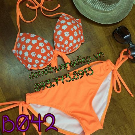 Bikini sexy cam hoa nhí trắng B