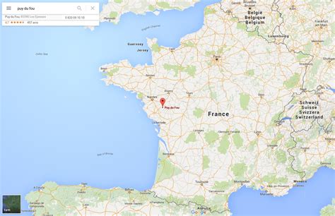 ou se trouve le puy du fou info voyage carte plan