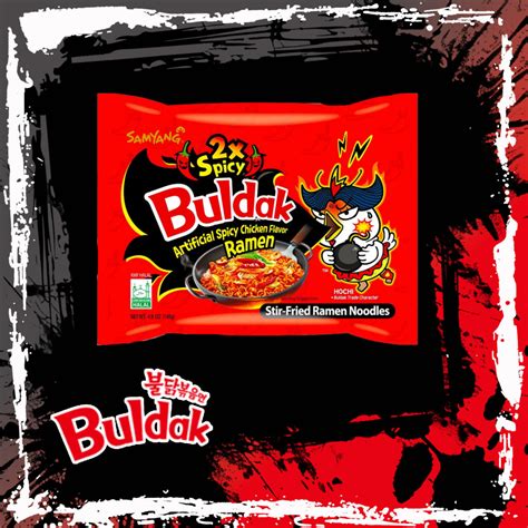 Samyang Buldak Double Spicy Extreme Hot Chicken Ramen 140g HALAL Baba Trends