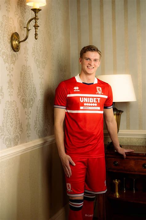 Middlesbrough 2023 24 Home Kit