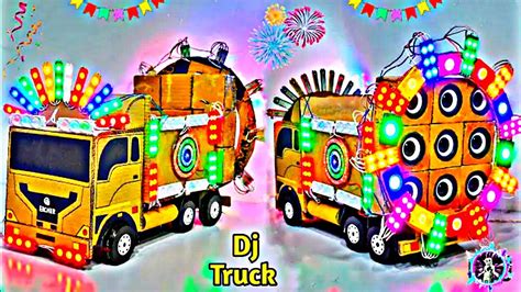 Navaratri Durga Murti Mini Dj Truck Radhakrishna DJ Light Trolley Gauri