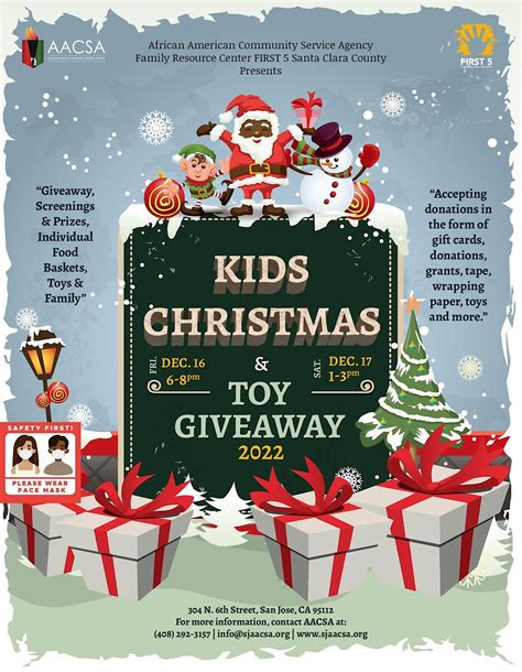 Kids Christmas Party And Toy Giveaway 304 N 6th St San Jose December