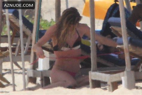Doutzen Kroes Topless In A Bikini On The Beach In Bahia Aznude