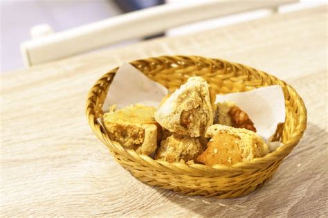 Tahu Walik Is Inside Out Golden Fried Tofu From Indonesia Stock Image