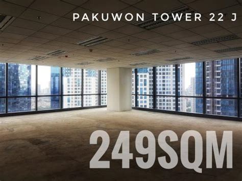 Sewa Jual Office Di Pakuwon Tower Gedung Baru Grade A Kasablanka