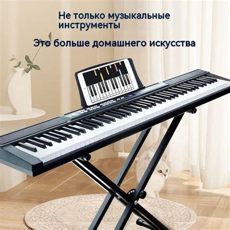 Полноразмерное 88-клавишное цифровое пианино,черный - купить с ...