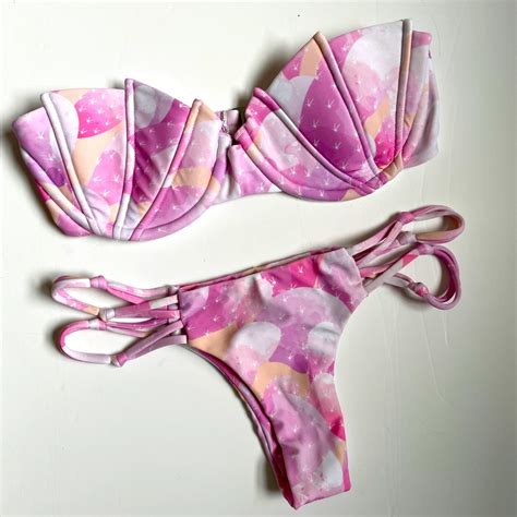 Moana Bikini Sunburnt Scallop Set Xs Gem
