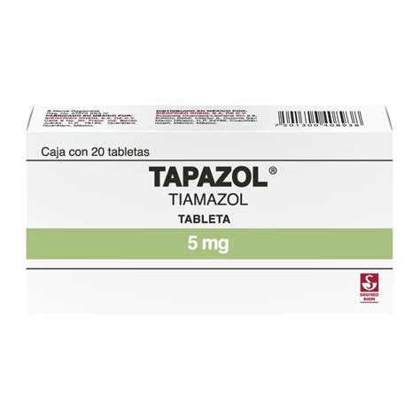 Tapazol 5 Mg Con 20 Tabletas Compra En Prixz