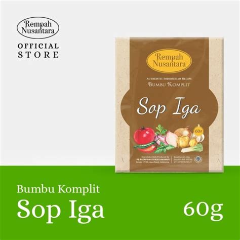 Promo REMPAH NUSANTARA BUMBU SOP IGA 60 GRAM Jakarta Selatan Rempah