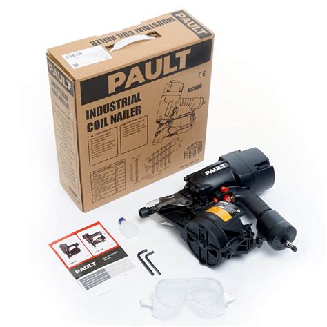 Гвоздезабивной пневматический барабанный монтажный пистолет PAULT MCN90 ...
