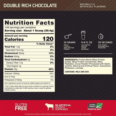 Optimum Nutrition Gold Standard 100 Whey Protein Super Supplement