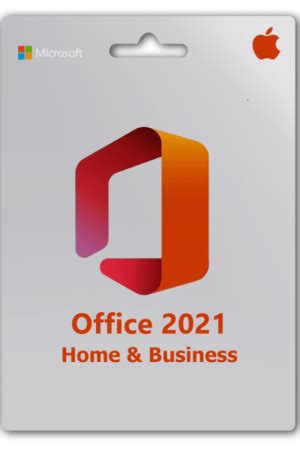 Office 2021 Home Business MAC License