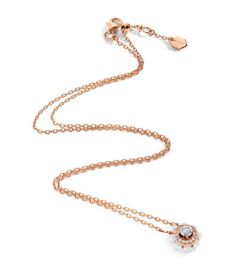 Marli New York Rose Gold And Diamond Tip Top Necklace Harrods Uk