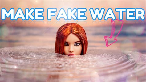 Make A Splash How To Make Easy Water Effects With Hot Glue Doll