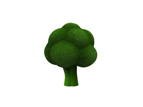 Broccoli 3d Model Cgtrader