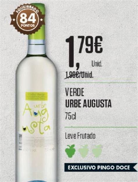 Promo O Verde Urbe Augusta Cl Em Pingo Doce