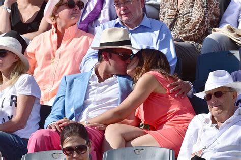 Photo Marion Bartoli Et Son Compagnon Dans Les Tribunes Lors De La