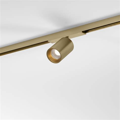 Brass Line Трековый поворотный светильник 10W 3000K латунь ...