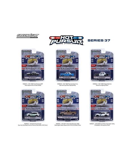 Greenlight Hot Pursuit Series 37 Six Car Set