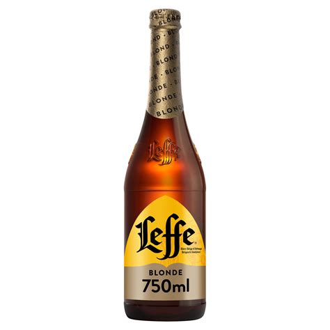Leffe Blonde Abbey Beer Bottle 750ml Beer Iceland Foods