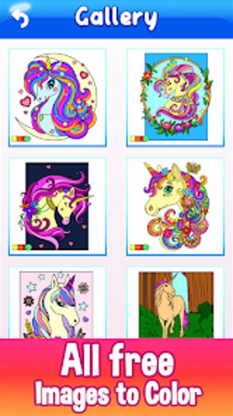 Unicorn Paint By Number Draw For Android Download