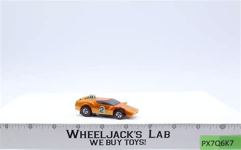 Backfire Orange Sizzlers 1969 Hot Wheels Redlines Vintage Mattel RL Wheeljack S Lab