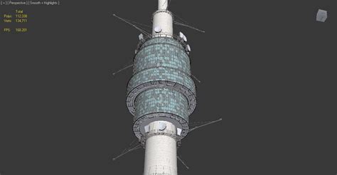 Останкинская телебашня 3D Модель $19 - .obj .unknown .max - Free3D