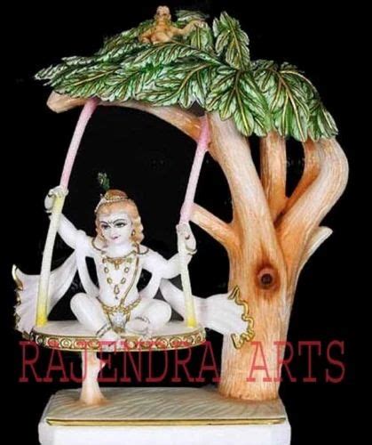 Rajendra Art S Marble Jhulaa Krishna Gopal Statues Packaging Type