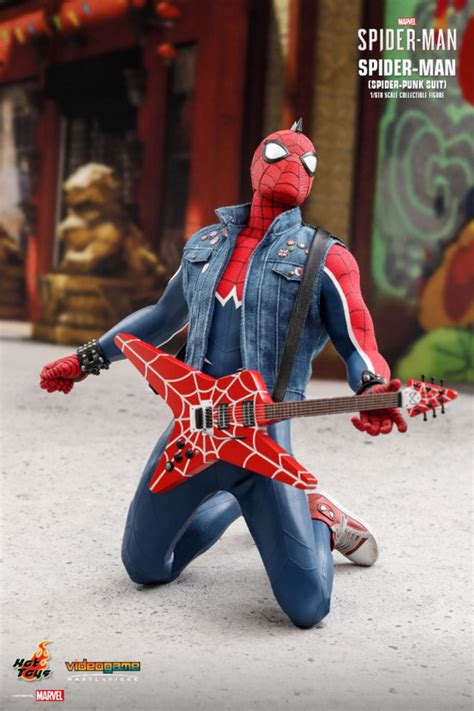 Колекційна фігура Spider man Punk Suit Hot Toys арт
