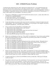 Understanding Sex Linked Inheritance Practice Problems Course Hero