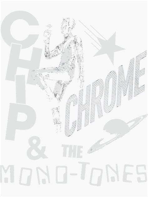 The Neighbourhood Chip Chrome The Monotones Sticker For Sale By