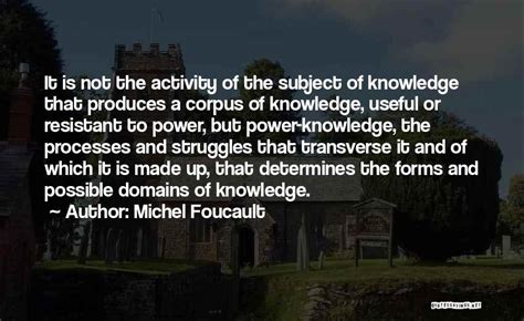 Top 14 Knowledge And Power Foucault Quotes & Sayings