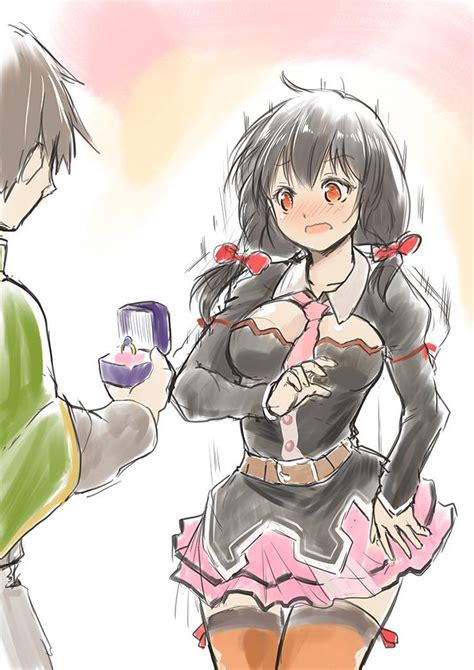 Yunyun And Kazuma R Konosuba