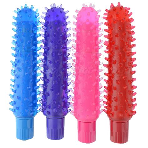 Vibrating Dildo Spiky Stimulating Bumpy Shaft Vibrator Multispeed Bumps Vibe New EBay