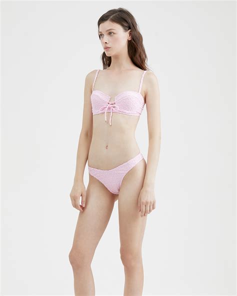 Tie Front Bikini Set