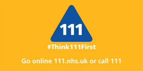 Call Nhs 111 First For Minor Injury Help And Advice Oxford Health Nhs