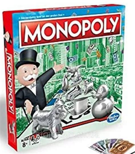 Hasbro Monopoly Board Game Классическая Монополия Настольная игра ...