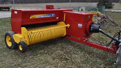 New Holland Bc5070 Square Baler Sold On Ohio Farm Auction Yesterday