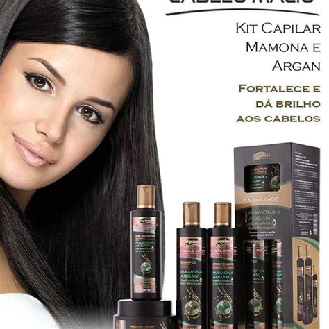 Kit Mamona E Argan Alquimia Beleza E Natureza Cosm Ticos