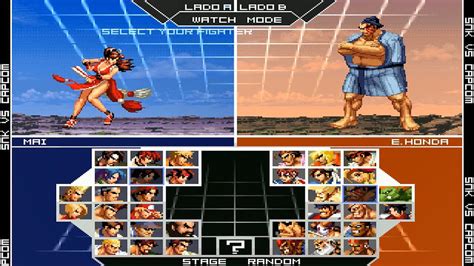 Mugen Game Snk Vs Capcom Chaos Back Again Kinda Kofm Style