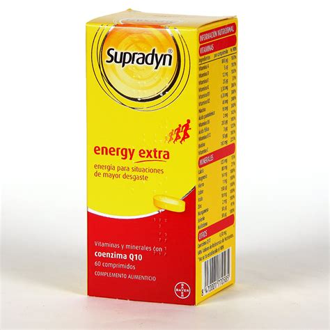 Supradyn Energy Extra Comprimidos Farmacia Jim Nez