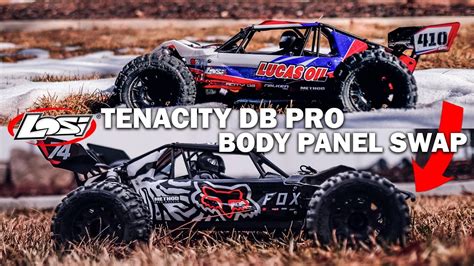 Losi Tenacity DB Pro Body Swap YouTube